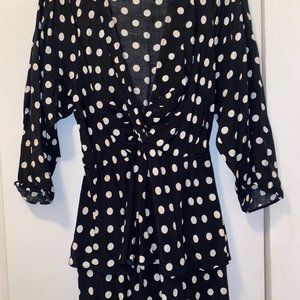 Polkadot Romper - L